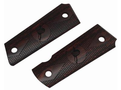 [BWC] レスベア サンダーランチ ダイヤチェッカー 木製グリップ 赤茶 (中古)サブ画像へ1