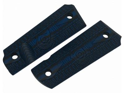 [Vz Grips] COLTロゴ入 1911 ダブルダイヤモンド G10グリップ ブルー 実物グリップ (中古)サブ画像へ1