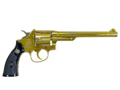 [コクサイ] S.&.W ニューセンチュリー 7インチ No.21 金属モデルガン シリンダーアクション難あり (訳あり)サブ画像へ1