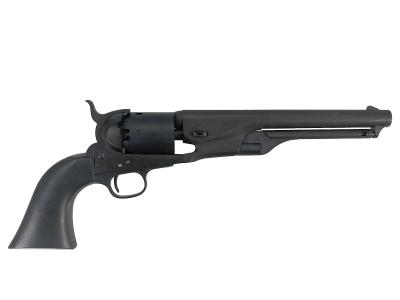 [CAW] コルトM1860 アーミー Full Fluted 7.5インチHW 発火モデルガン シリンダー・バックストラップ換装カスタム (中古)サブ画像へ2