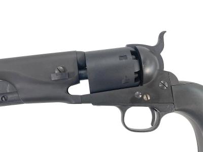 [CAW] コルトM1860 アーミー Full Fluted 7.5インチHW 発火モデルガン シリンダー・バックストラップ換装カスタム (中古)サブ画像へ3