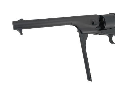 [CAW] コルトM1860 アーミー Full Fluted 7.5インチHW 発火モデルガン シリンダー・バックストラップ換装カスタム (中古)サブ画像へ5
