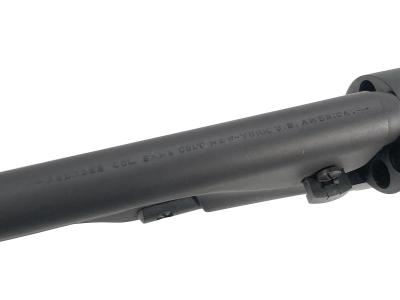 [CAW] コルトM1860 アーミー Full Fluted 7.5インチHW 発火モデルガン シリンダー・バックストラップ換装カスタム (中古)サブ画像へ6