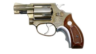 [コクサイ] No.26 S&W M36 2インチ チーフス・スペシャル 金属モデルガン アクリルケース入り シリンダーロック折れ (訳あり)サブ画像へ1