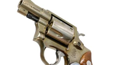 [コクサイ] No.26 S&W M36 2インチ チーフス・スペシャル 金属モデルガン アクリルケース入り シリンダーロック折れ (訳あり)サブ画像へ5
