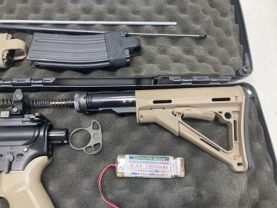 [東京マルイ] M4 CQB-R ブラック 次世代電動ガン ジャンクパーツ　カスタム　PLANOケースセット (ジャンク)サブ画像へ4