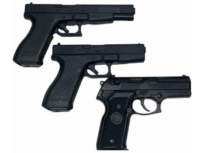 [まとめ売り] グロック /COLT25-T エアコッキング 電動ブローバックM92F 全7丁セット (ジャンク)サブ画像へ1