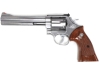 [マルシン] S&W M686 .357マグナム 6インチ シルバー ABS 発火モデルガン グリップカスタム 刻印レッド (中古)