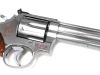 [マルシン] S&W M686 .357マグナム 6インチ シルバー ABS 発火モデルガン グリップカスタム 刻印レッド (中古)