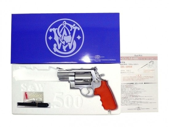 新品未使用タナカ S&W M500 ES 2 3/4inch ステンVer.2