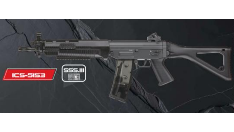 [ICS] SIG SG551 H51 SWAT S3 電動ガン (新品予約受付中! 特典あり)