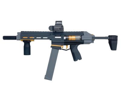 [SBL] ヴァルキリー ソフトダーツ ポンプアクション式 エアコッキング ナーフ (中古)サブ画像へ1