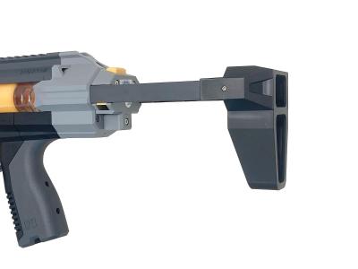 [SBL] ヴァルキリー ソフトダーツ ポンプアクション式 エアコッキング ナーフ (中古)サブ画像へ4
