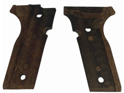 [アルタモント] ベレッタ M92FS 木製グリップ スムース 茶色 (中古)サブ画像へ2