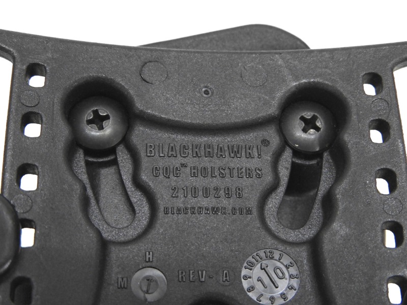 [BLACKHAWK!]  実物 SERPA CQCホルスター ベレッタ M92 カーボン 右用 (中古) 製品詳細画像2 