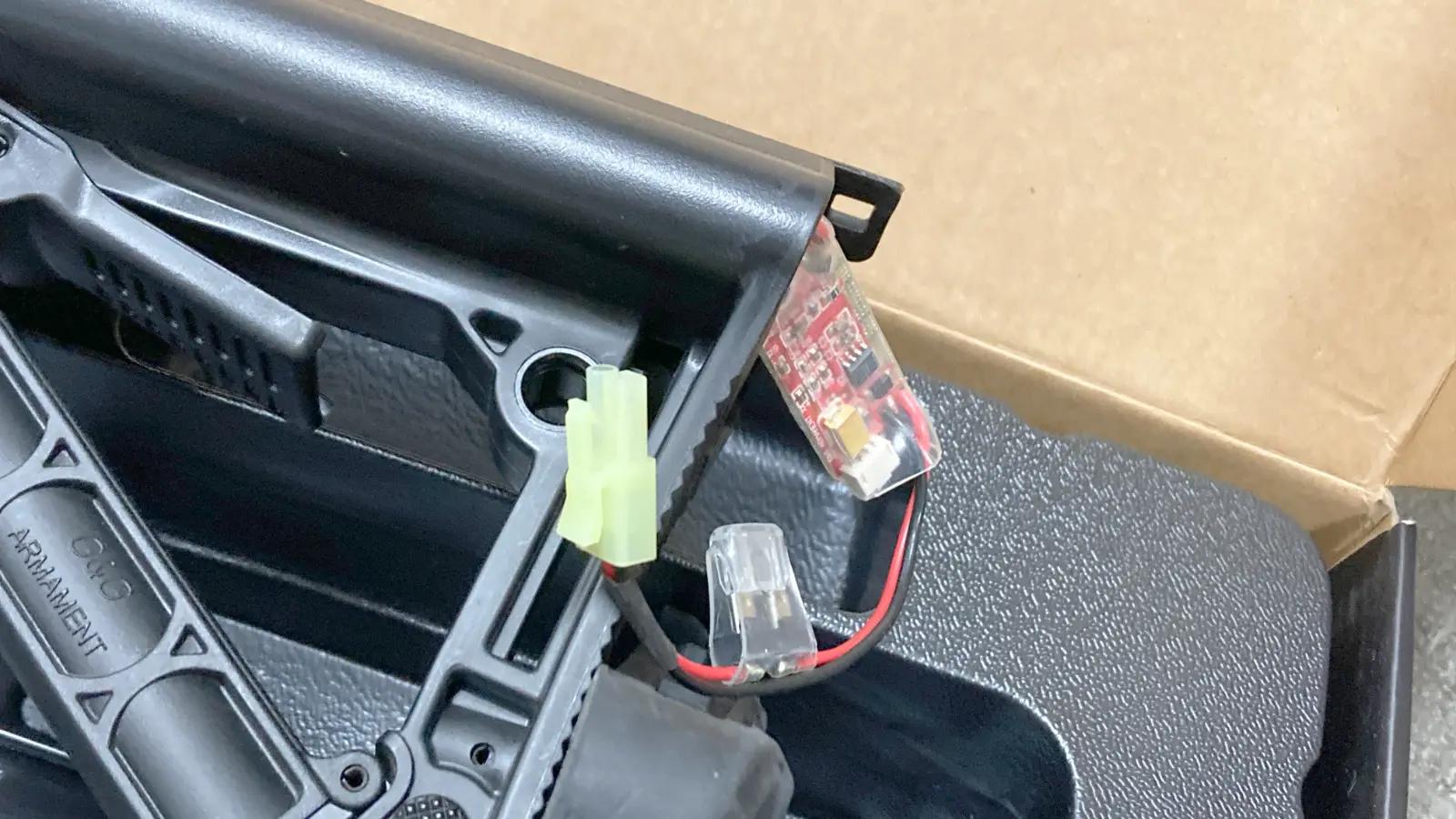 G&G] CM16 SRS KeyMod 電子トリガー 電動ガン 7in BK グリップカスタム