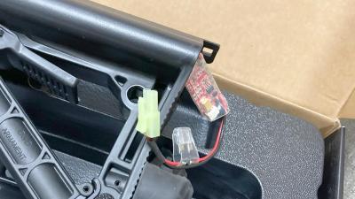 [G&G] CM16 SRS KeyMod 電子トリガー 電動ガン 7in BK グリップカスタム (中古)サブ画像へ6