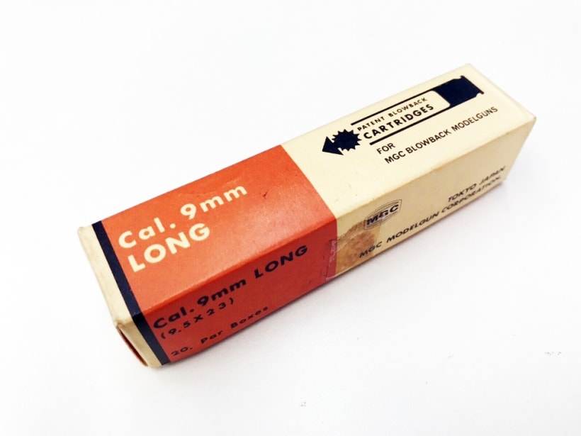 [MGC] Cal.9mm ロング ブローバックカートリッジ (中古)