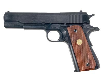 [MGC] コルトガバメント MK IV シリーズ70 スーパーリアルHW/SRH ダミーカート式モデルガン グリップカスタム (中古)サブ画像へ1