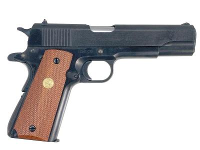 [MGC] コルトガバメント MK IV シリーズ70 スーパーリアルHW/SRH ダミーカート式モデルガン グリップカスタム (中古)サブ画像へ2