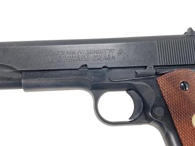 [MGC] コルトガバメント MK IV シリーズ70 スーパーリアルHW/SRH ダミーカート式モデルガン グリップカスタム (中古)サブ画像へ3