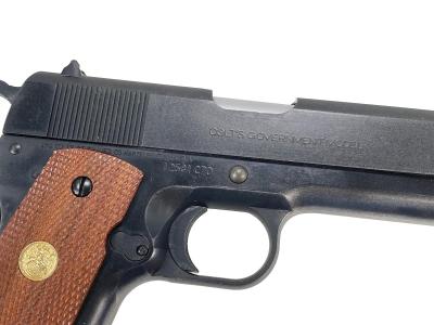 [MGC] コルトガバメント MK IV シリーズ70 スーパーリアルHW/SRH ダミーカート式モデルガン グリップカスタム (中古)サブ画像へ4