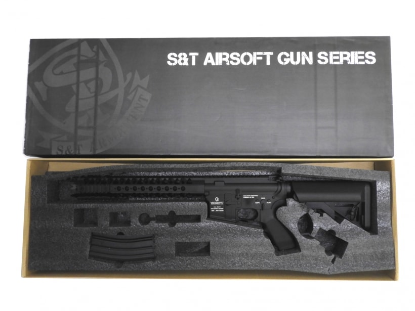 [S&T] WCRS 13.5" フルメタル電動ガン BK (訳あり)