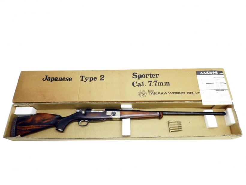 [タナカ] 二式 スポーター 金属モデルガン パーツ割れ (ジャンク)