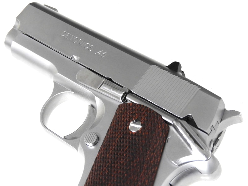 東京マルイ] デトニクス.45 エンヴァイロ ハードクローム 木製グリップ 