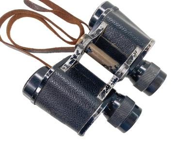 [日本光学工業] 陸上自衛隊モデル Mikron 6×30 8.3° 革ケース入り (中古)サブ画像へ4