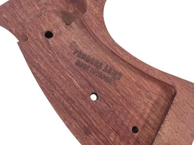 [Pandora Arms] タナカワークス製 S&W M29 Nフレーム対応 スクエアバット 木製グリップ ローズウッド WST-355 (中古)サブ画像へ2