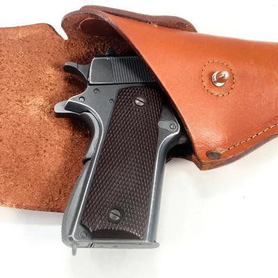 [NB] 陸上自衛隊 官給品 11.4mm拳銃用 革製ホルスター レプリカ M1911A1等に対応 (中古)サブ画像へ3