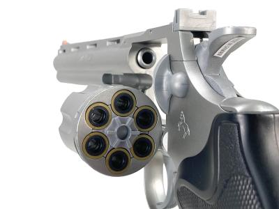 [クラウン] コルト パイソン ハンター .357マグナム 8インチ エアガン ステンレスタイプ (中古)サブ画像へ6