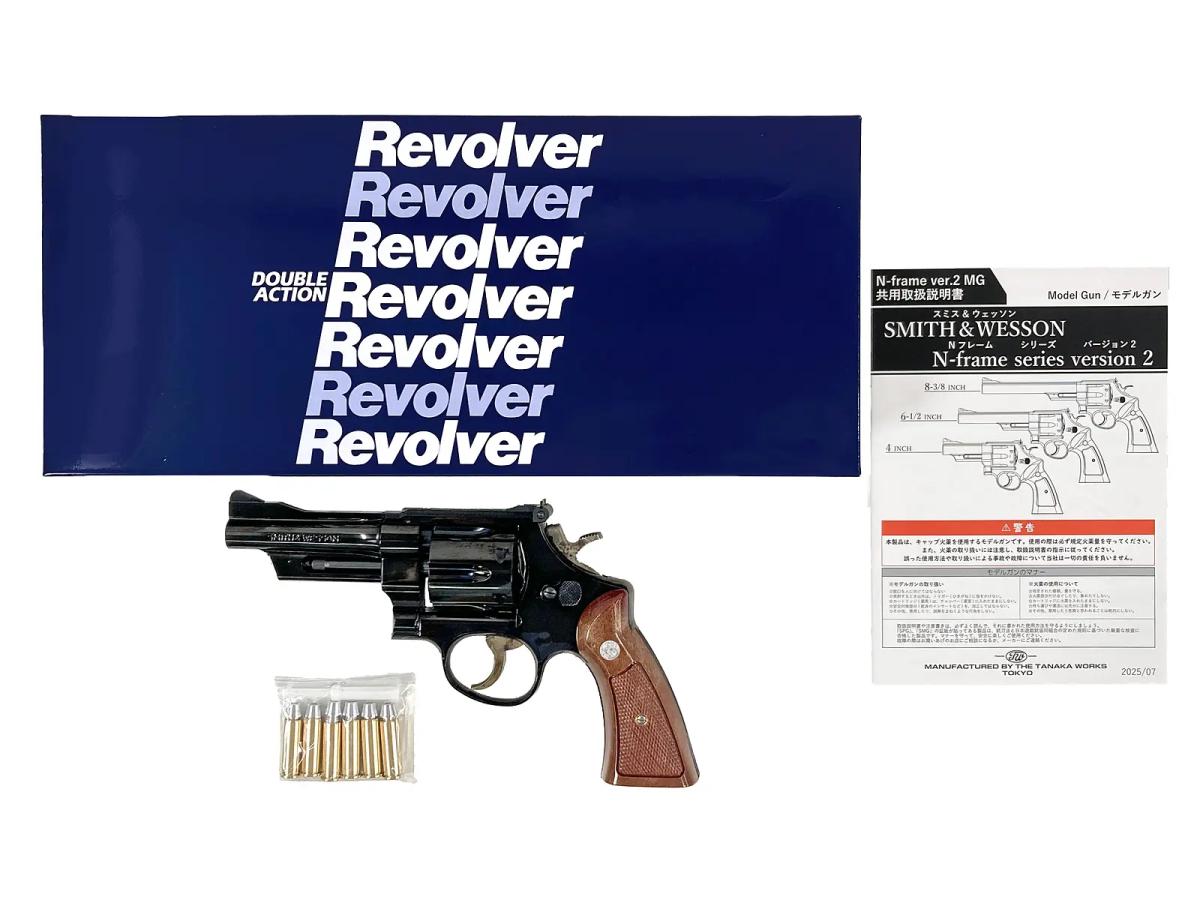[タナカ] S&W M27 357 マグナム 4インチ スチールフィニッシュ モデルガン (新品)