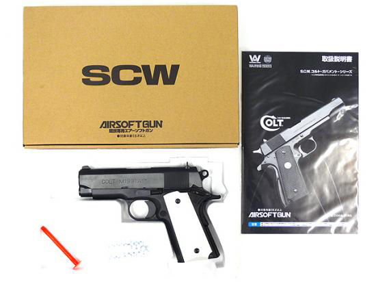 [WA] コルト M1991A1 コンパクト カーボンブラック (中古)