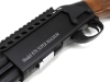 [S&T] M870 ロング リアルウッド エアーショットガン 【SUPER MAGNUM刻印】 G&Pカスタム (中古)