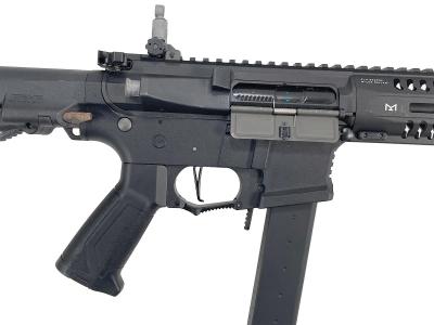 [G&G] ARP 9 BK 電動ガン 金属パーツ錆有 給弾難 フラッシュサプレッサー欠品 (中古)サブ画像へ4