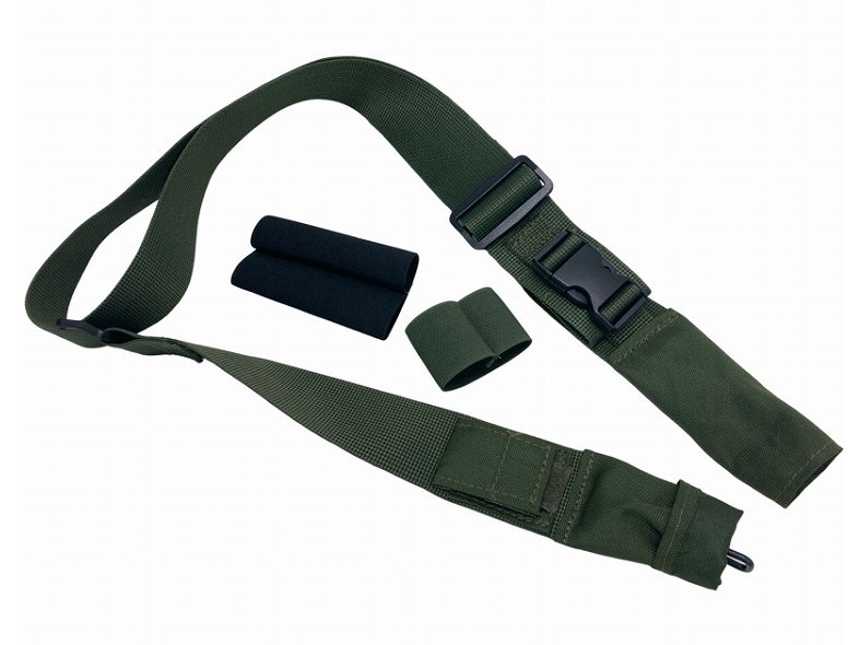 [実物] ZAHAL イスラエル軍 M4/AR15 ライフルスリング/エラスティックハンドガードバンド セット (中古)