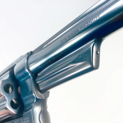 [タナカ] S&W M27 The .357 マグナム レジスタードマグナム 6インチ HW 発火モデルガン ブルーイングカスタム (未使用)サブ画像へ6