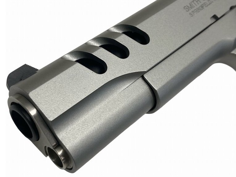 BWC] SW1911 PC ブラストステンレスシルバーモデル 発火モデルガン