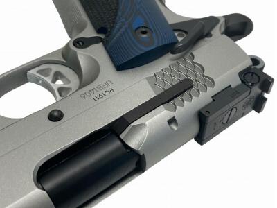[BWC] SW1911 PC ブラストステンレスシルバーモデル 発火モデルガン 2025Ver (中古)サブ画像へ4