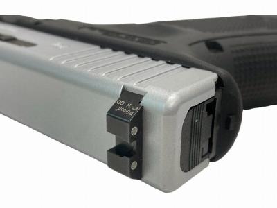[東京マルイ] グロック19 Gen4 シルバースライド スチールアウター フルカスタム ガスブローバック (中古)サブ画像へ8
