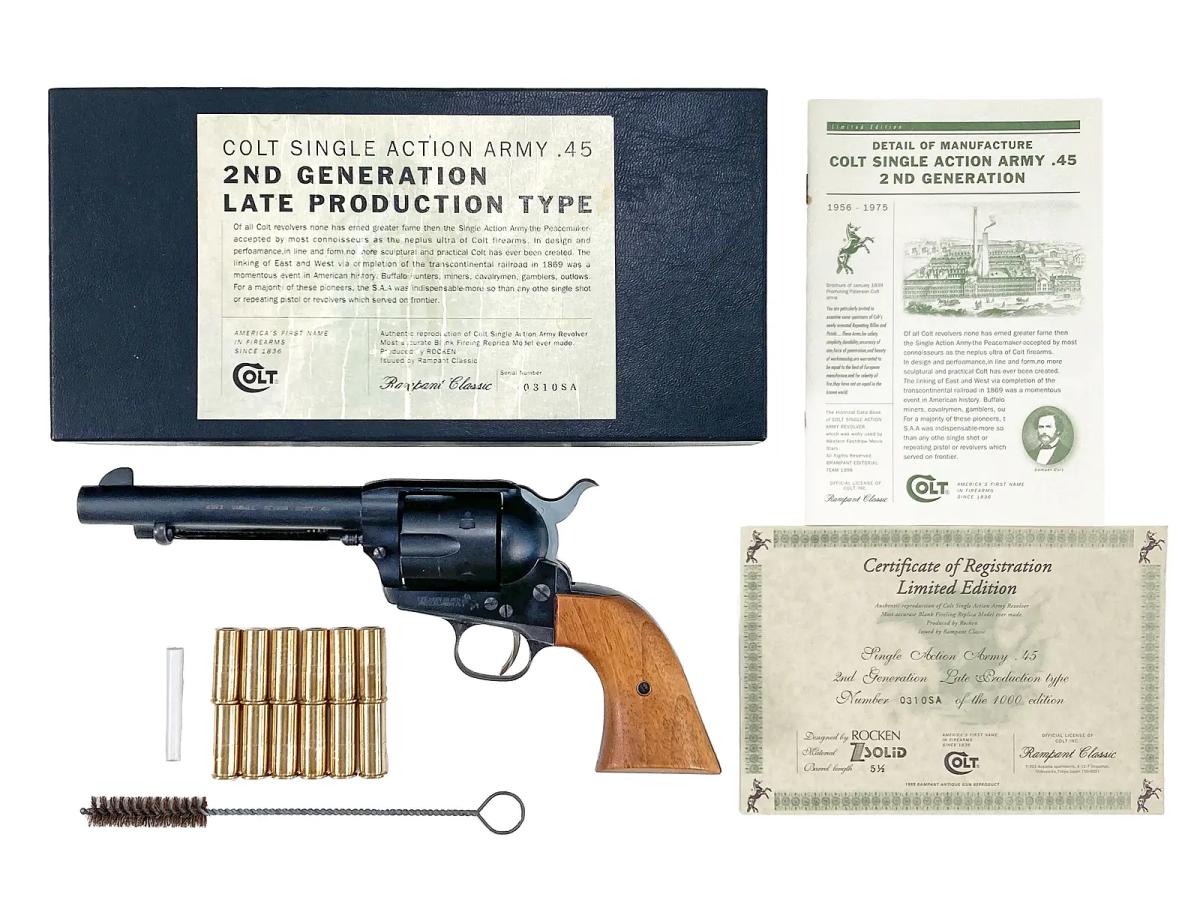 [ランパントクラシック] コルト SAA.45 2nd レイトモデル 5 1/2インチ Z-SOLID (中古)