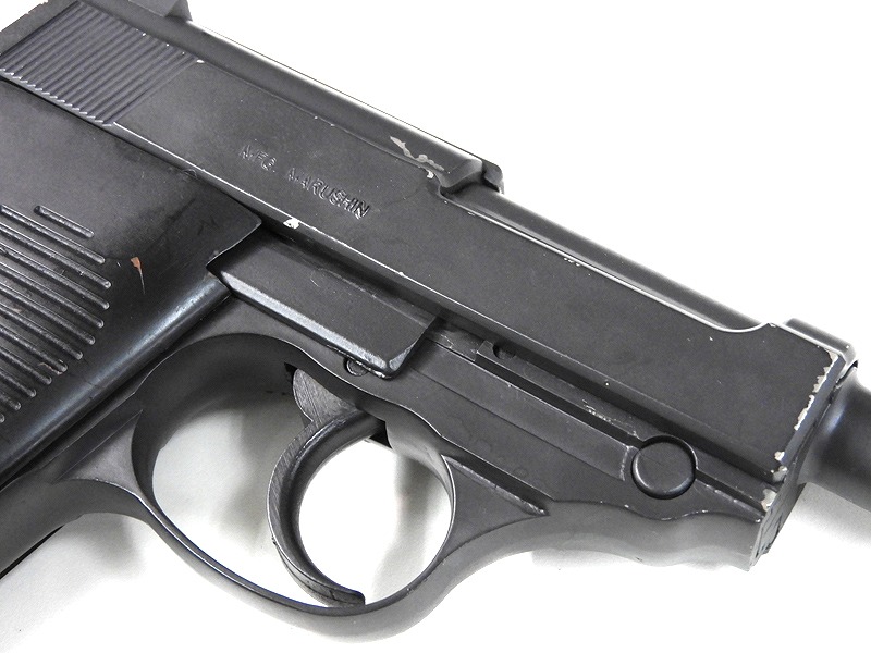 マルシン] ワルサーP38 ミリタリー シルバー ABS 塗装 (中古