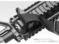 [東京マルイ] クイックアジャスト・ツーポイントスリング ブラック (新品取寄)