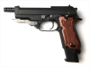 [Pandora Arms] ウッドグリップ KSC製 M93R <チェッカー/ブラウン> [AWG-431] (中古)