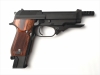 [Pandora Arms] ウッドグリップ KSC製 M93R <チェッカー/ブラウン> [AWG-431] (中古)