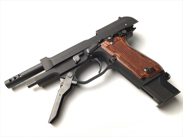 [Pandora Arms] ウッドグリップ KSC製 M93R <チェッカー/ブラウン> [AWG-431] (中古) 製品詳細画像10 