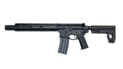 [EMG/DE Airsoft] NOVESKE N4 NSR-SD ガスブローバックライフル BK SIGストック等外装カスタム (中古)サブ画像へ1