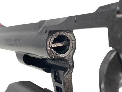 [MGC] コルト トルーパー MK-III 6インチ 発火モデルガン 塗装カスタム フォーシングコーン削れ (訳あり)サブ画像へ6